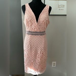 Lette Women’s Dress - Size: M Color: Light Pink